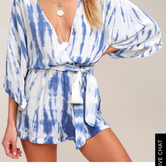Lulus Dresses & Skirts - Never been worn before tie dye romper!!